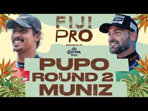Samuel Pupo vs Alejo Muniz | Fiji Pro presented by Corona Cero 2026 - Round 2