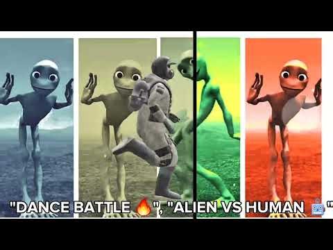 Alien Glow Up Dance Transformation 👽✨ (0 to 1000 LEVEL)