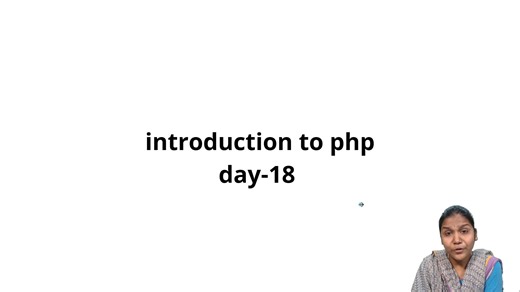Day 18 - Introduction to PHP