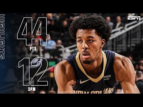 12 3-POINTERS 🤯 Trey Murphy III sets 3PM franchise record & drops CAREER-HIGH 44 PTS | NBA on ESPN