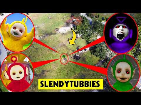 DRONE CATCHES SLENDYTUBBIES IN REAL LIFE!