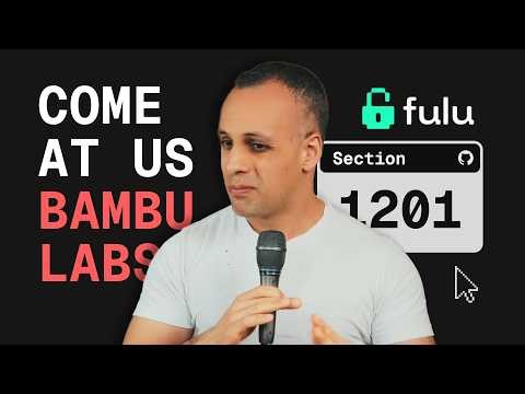 Bambu Lab: I'm reposting your code & I dare you to sue me.