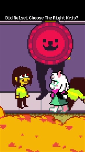 Did Ralsei choose the right Kris? (Deltarune) #shorts #fyp