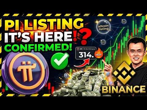 BREAKING: PI NETWORK BINANCE LISTING JUST GOT CONFIRMED! 🚀