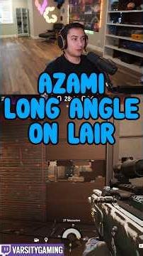 USE THIS AZAMI LONG ANGLE (SIEGE SCHOOL) #shorts