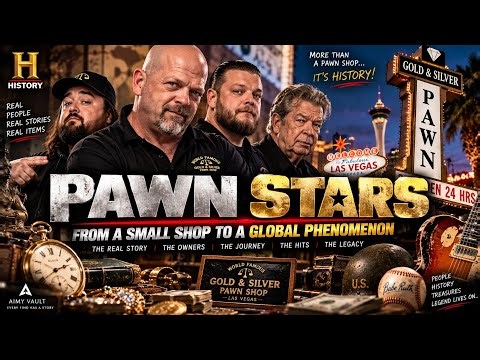 🔥 How Pawn Stars REALLY Started | The Story Behind Gold & Silver Pawn Shop 🔥 #pawnstars #historytv