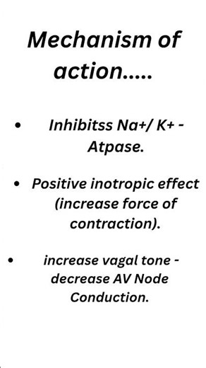 DIGOXIN #digoxin #pharmacology #pharmacist #pharma #mbbs #nurses #cardiologists #viralshorts #viral