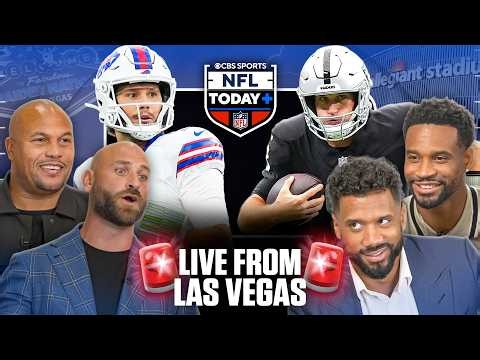 NFL Today Plus Week 6 LIVE: The crew gets you ready for the action ✅ HUGE Bills-Raiders showdown 😤