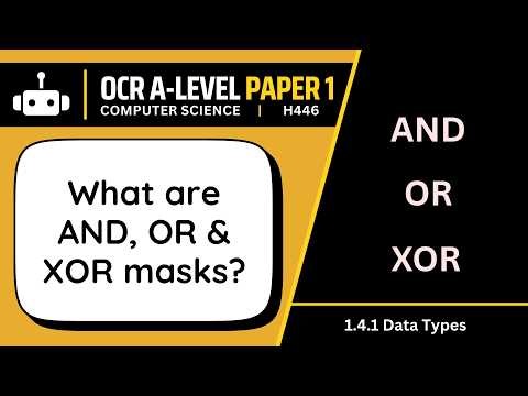 Masks | 4.1i | OCR A-Level Computer Science