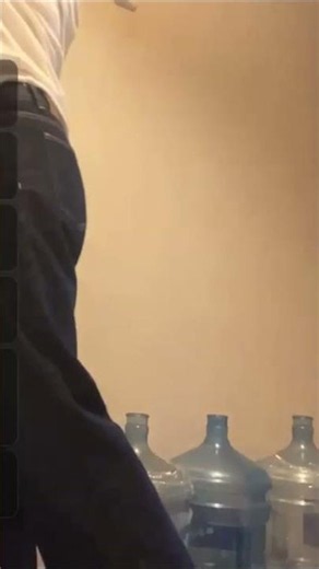Self wedgie punishment on camera !