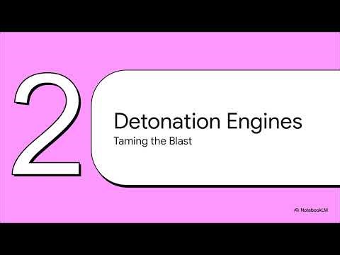 14 What If Engines Used Continuous Explosions? Rotating Detonation Engine Explained