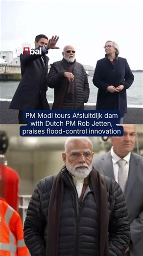 PM Modi Visits Dutch Afsluitdijk, Praises Netherlands’ Water Innovation for India’s Future