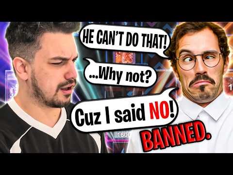 PLAYER SHARKS HIS OPPONENT THEN LIES ABOUT THE RULES!