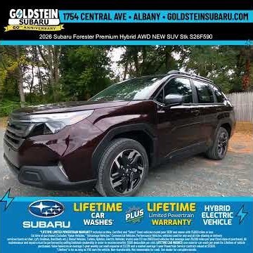 2026 Subaru Forester Premium Hybrid AWD NEW SUV Stk S26F590