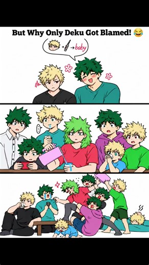 Why Did Only Deku Get Blamed?! 💀🤣 | My Hero Academia #anime #shorts