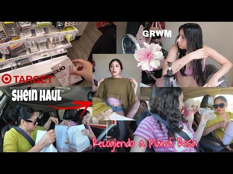 shein haul🩵| recogimos a Mamá Rosa | fuimos a Target + Charleys😋|