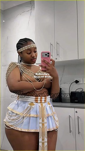 House Of Beads, highlighting beadwork display #shorts #culture #traditional #zulu
