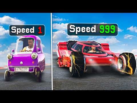 Upgrading SLOWEST to FASTEST CARS in GTA 5!
