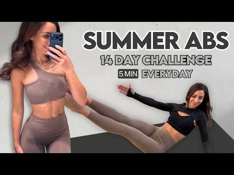 Lilly Sabri 5 Min Summer Abs Pilates Everyday Workout