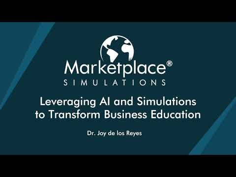 Leveraging AI and Simulations to Transform Business Education