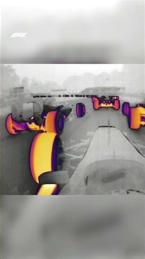 F1 Crash in Thermal Vision 😳