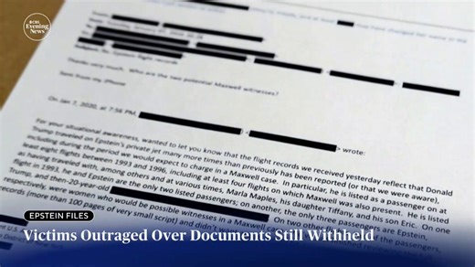 There may be millions of documents the Justice Department still needs to release from the case against convicted sex offender Jeffrey Epstein. By law, those files were required to be made public nearly two weeks ago. | CBS Evening News