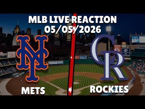 Mets vs Rockies | New York Mets vs Colorado Rockies | Live Reaction | #mets #rockies #mlb