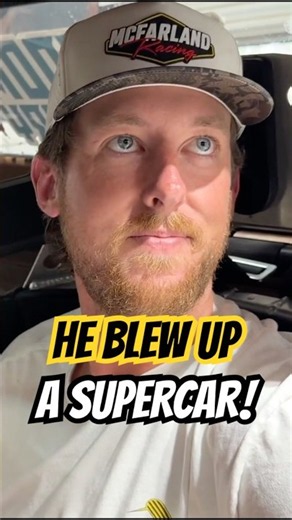 Cleetus just BLEW UP A Supercar! #cleetusmcfarland