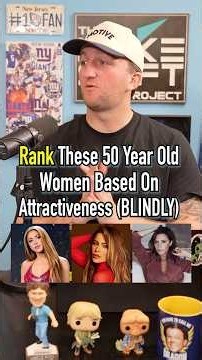 Rank These 50 Year Old Women Based On Attractivness (BLINDLY) #shorts #ranking #women #attractive
