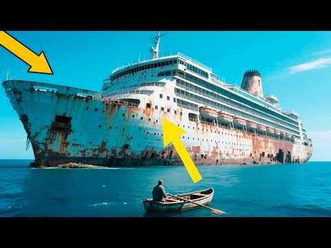 Abandoned Cruise Ships So Massive Its Scary