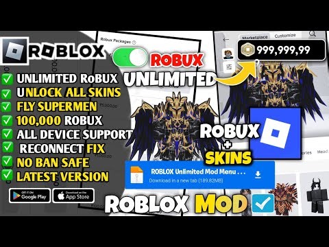 New🚀 Roblox MOD MENU APK V2.705.924 2025 Unlimited Robux, Fly & God Mode | Roblox MOD MENU