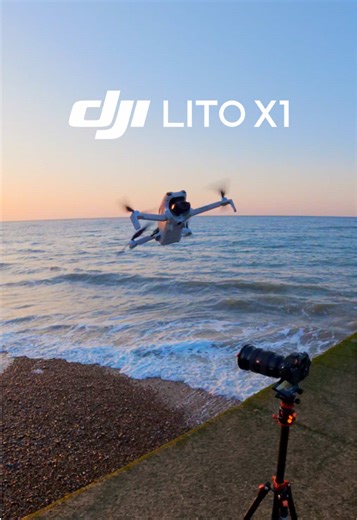 A new drone has arrived - This is the DJI Lito X1 ⚡️ Here’s everything you need to know 👇 Priced at £369 it is designed for beginners or anyone who wants to start their drone journey worry free. It features a 360 degree obstacle avoidance system making it safe and easy to detect objects in its way. The camera is impressive as it has a 1/1.3 inch sensor and you can choose to shoot in D-log M, if you want to colour grade but normal mode actually performs great too. Battery is listed as 36 minutes