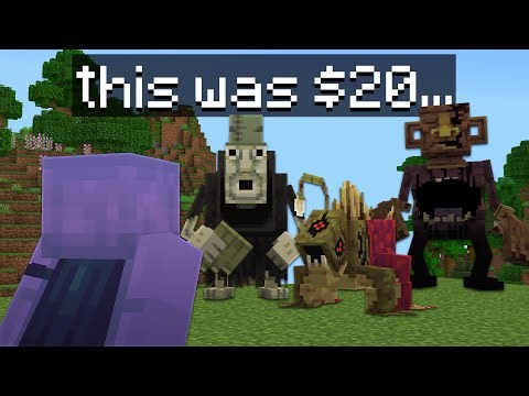 I Played The WORST Horror Mods On The Minecraft Marketplace...