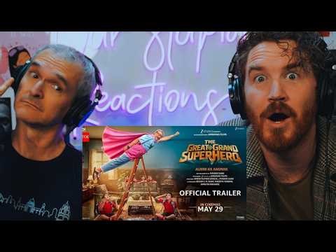 The Great Grand Superhero - Aliens Ka Aagman | Official Trailer | Jackie S. | REACTION!!