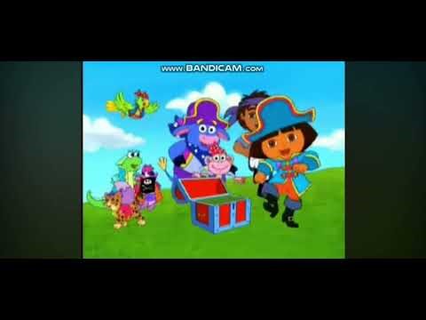 Dora the explorer pirate adventure vhs & dvd trailer