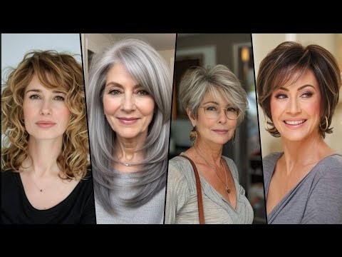 Hiarstyles that make your Look Younger || over 40,50 ,60