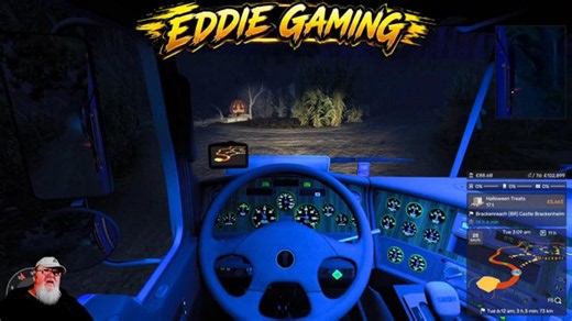 17th Oct 2026 - Trucking Halloween in Europe, come join in if your game ha ha ha - eddiegamingau on Twitch