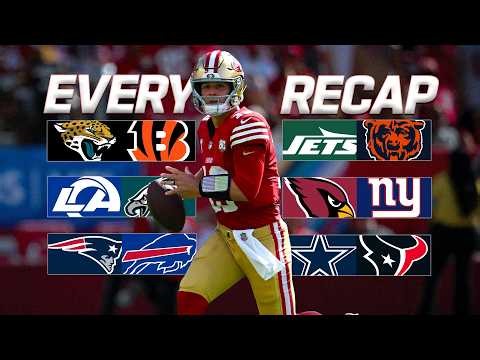 Every Single Game Recap from Sunday Afternoon | 2026 NFL Season Week 4