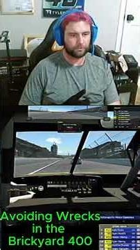 Avoiding Wrecks at the Brickyard 400 #nascar #iracing #brickyard #indianapolismotorspeedway