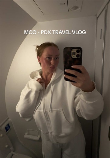 MCO to PDX travel vlog: non-rev flight attendant diary