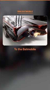 Bought for $1… Sold for $4.6 MILLION 🦇 The Original Batmobile