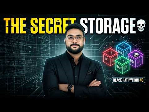 How Hackers Store Data 💀 Python Variables & Data Types Explained (Black Hat Python #3)