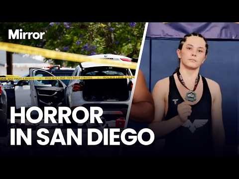 Suspected shooter PICTURED for first time as TEENS 'kill three' in rampage on San Diego mosque
