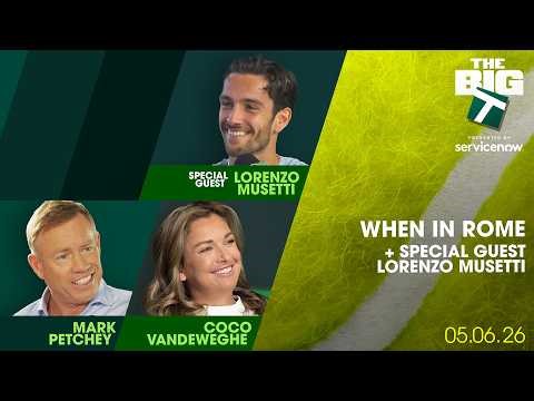 Sinner Unstoppable, Novak Is Back and Special Guest Lorenzo Musetti | Episode 19 | The Big T Podcast