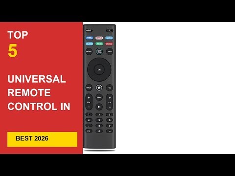 Best Universal Remote Control in 2026 - Expert Reviews in 2026