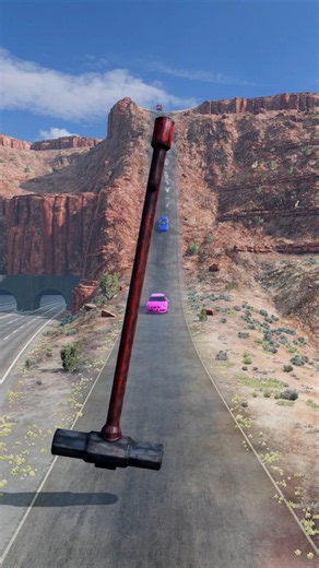 💀 The Hammer That Destroys Everything! – BeamNG.drive Survival Challenge