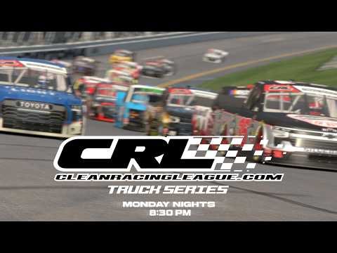 iRacing Clean racing league Truck Series Race live from: Charlotte Roval