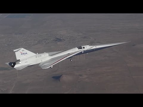 NASA X-59 supersonic aircraft's first flight - Highlights and team reflections