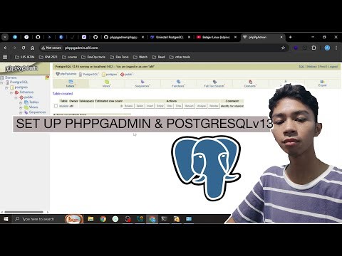 #4 - Set Up Postgresql v13 and phppgadmin on Alpine linux