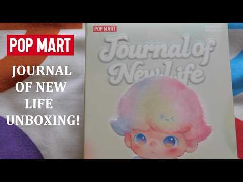 Pop Mart Dimoo 'Journal of New Life' Unboxing! *VINYL FACE PLUSH PENDANT*